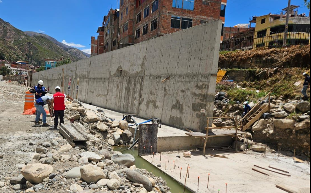 CONTRALORÍA DETECTA IRREGULARIDADES EN OBRA DE DEFENSA RIBEREÑA DEL RÍO CHALHUANCA POR MÁS DE S/ 67 MILLONES